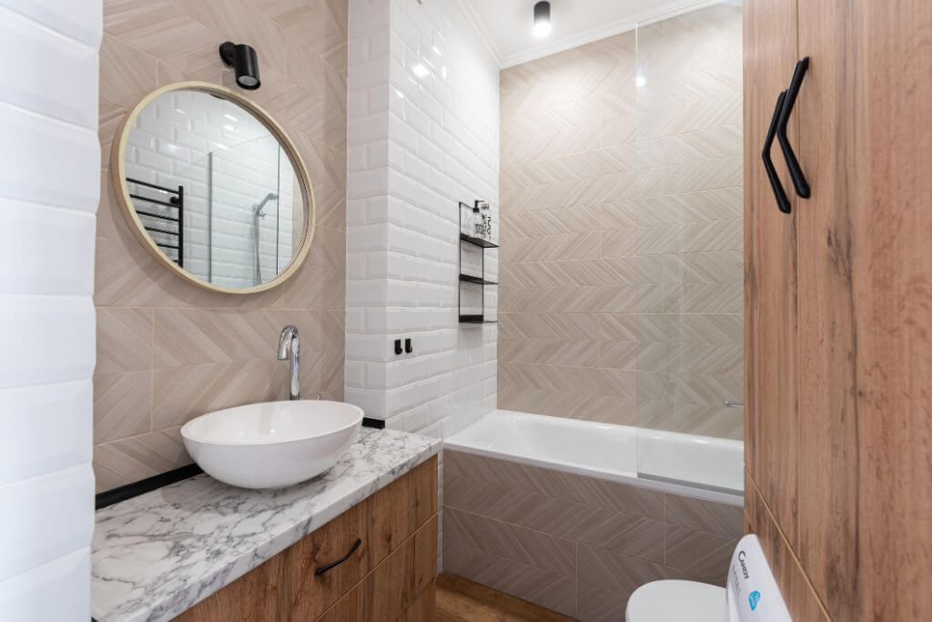Tiled Shower Bathroom Design Trend